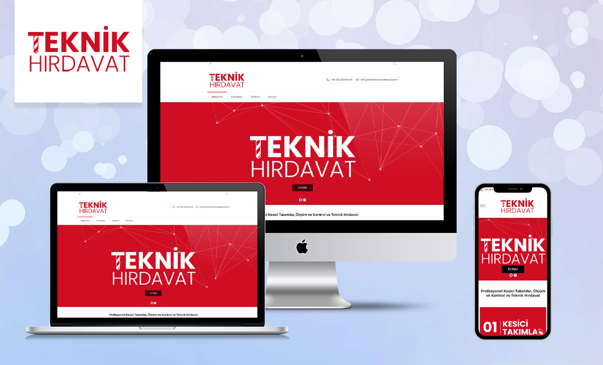 Teknik Hırdavat Web Sitesi Tasarımı